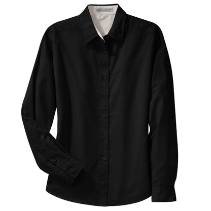 SDX101. Ladies’ Long Sleeve Easy Care Shirt