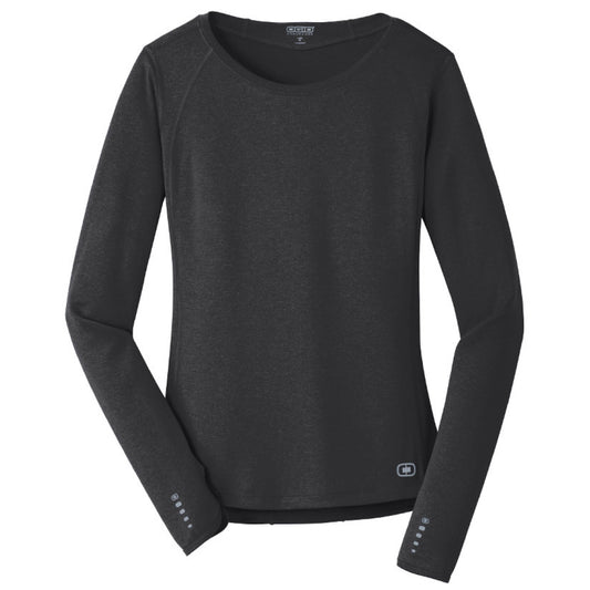 IBI104. Ladies’ OGIO ENDURANCE Long Sleeve Pulse Crew