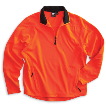 AS207. Men's White Bear 1/4-Zip Performance Pullover