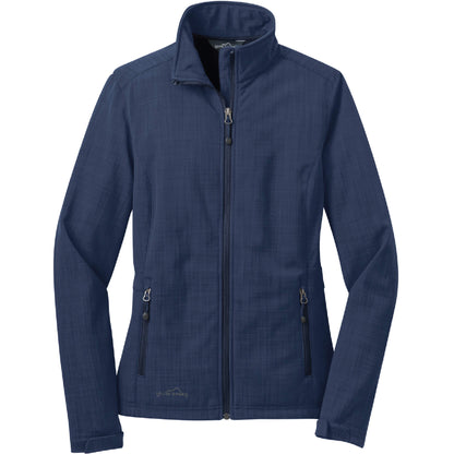 FLAG102. Women's Eddie Bauer® Shaded Crosshatch Soft Shell Jacket