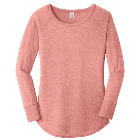 MPM223. District ® Ladies' Perfect Tri ® Long Sleeve Tunic Tee