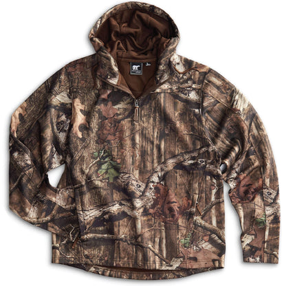 AS206. Men's White Bear Mossy Oak Camo Hoody