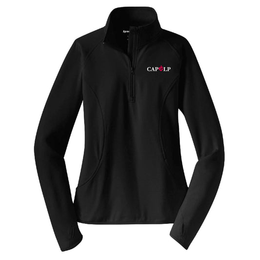 CAPLP104. Ladies Sport-Wick® Stretch 1/2-Zip Pullover