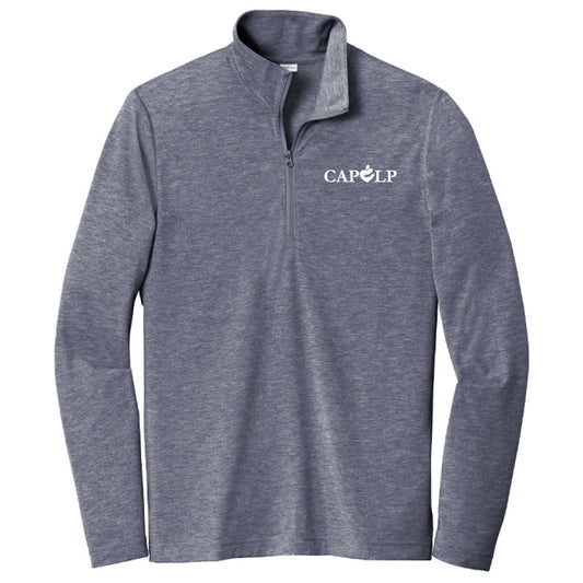 CAPLP202. PosiCharge ® Tri-Blend Wicking 1/4-Zip Pullover