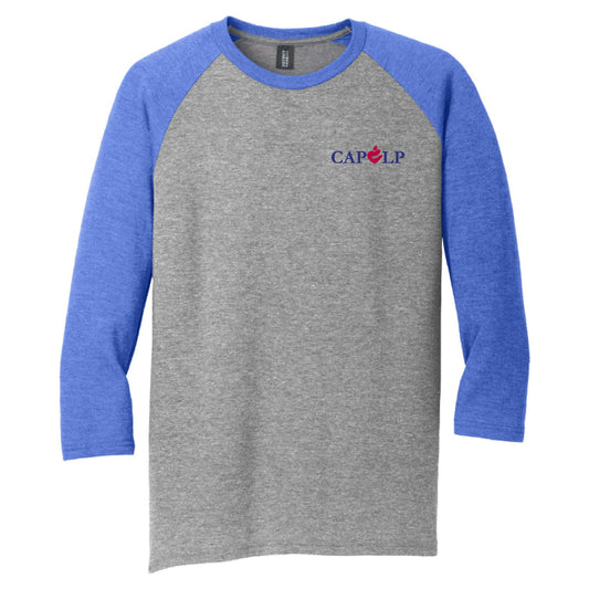 CAPLP206. Perfect Tri ® 3/4-Sleeve Raglan