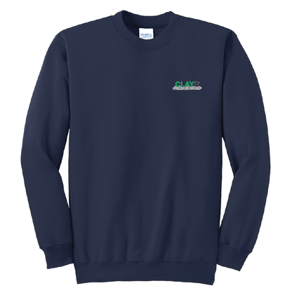 CC106. Men's Port & Company Essential Fleece Crewneck Sweatshirt
