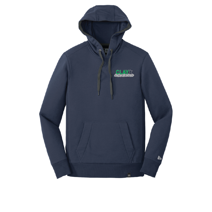 CC111. Men's New Era® French Terry Pullover Hoodie