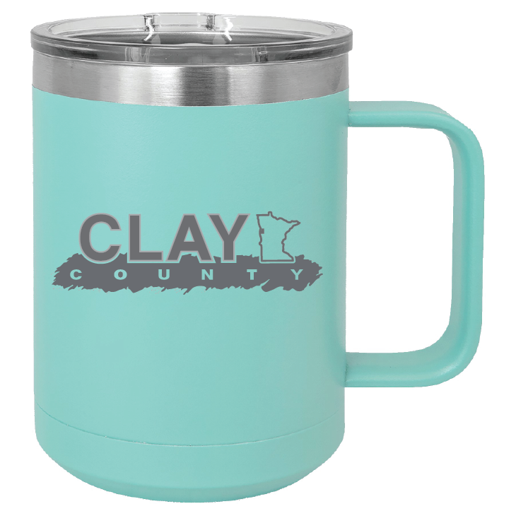 CC500. Polar Camel 15 oz Vacuum Insulated Mug with Slider Lid