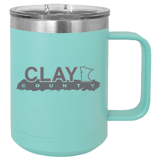 CC500. Polar Camel 15 oz Vacuum Insulated Mug with Slider Lid