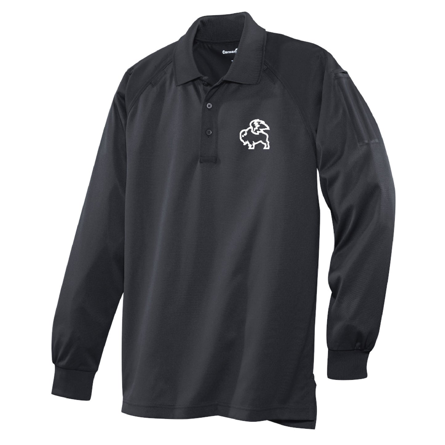 BWW116. CornerStone® - Select Long Sleeve Snag-Proof Tactical Polo