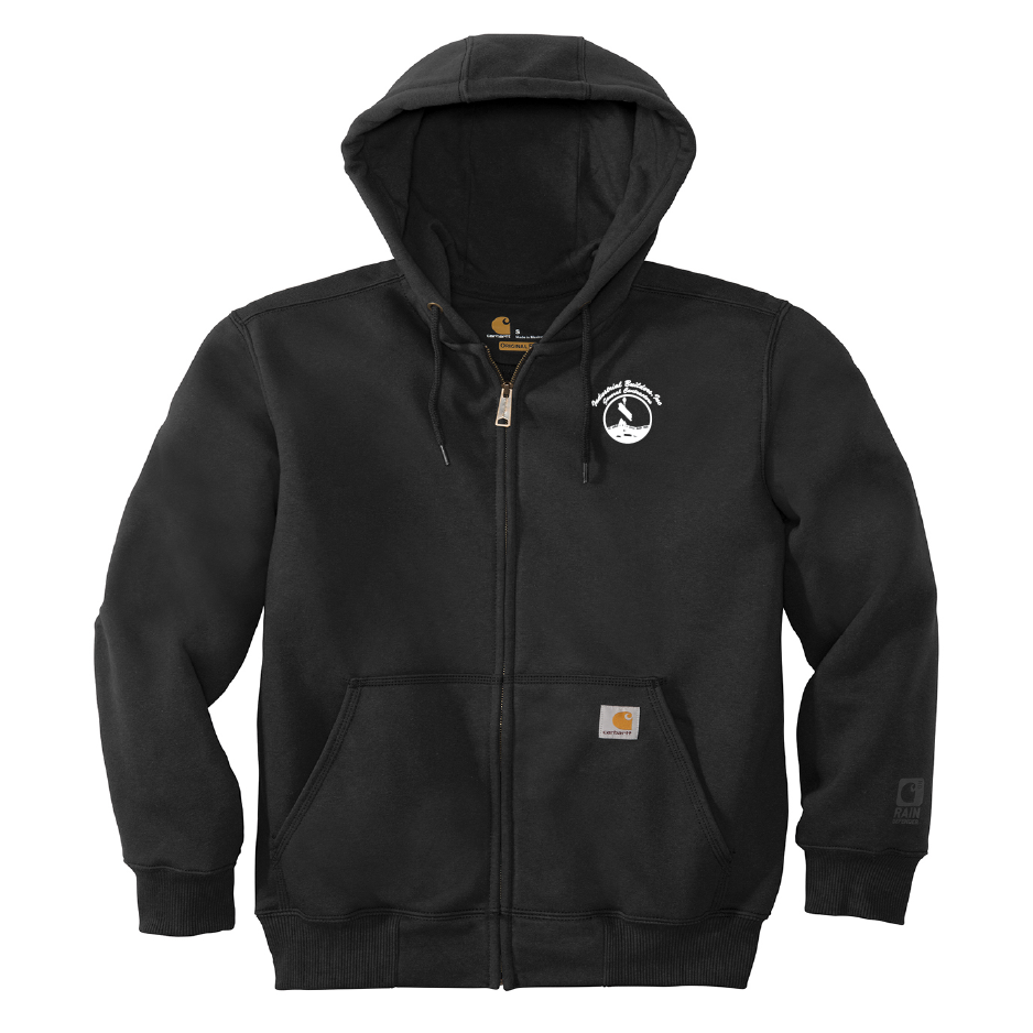 IBI404. Carhartt Rain Defender Paxton Heavyweight Hooded Zip-Front Sweatshirt
