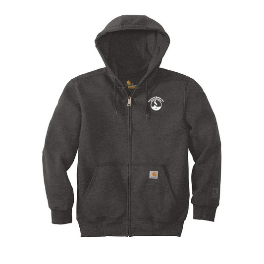 IBI404. Carhartt Rain Defender Paxton Heavyweight Hooded Zip-Front Sweatshirt