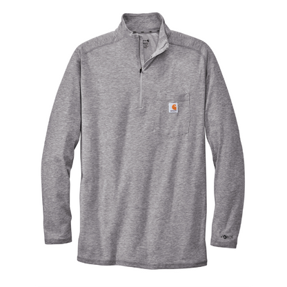 HI216. Carhartt Force 1/4-Zip Long Sleeve T-Shirt