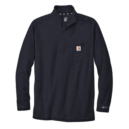HI216. Carhartt Force 1/4-Zip Long Sleeve T-Shirt