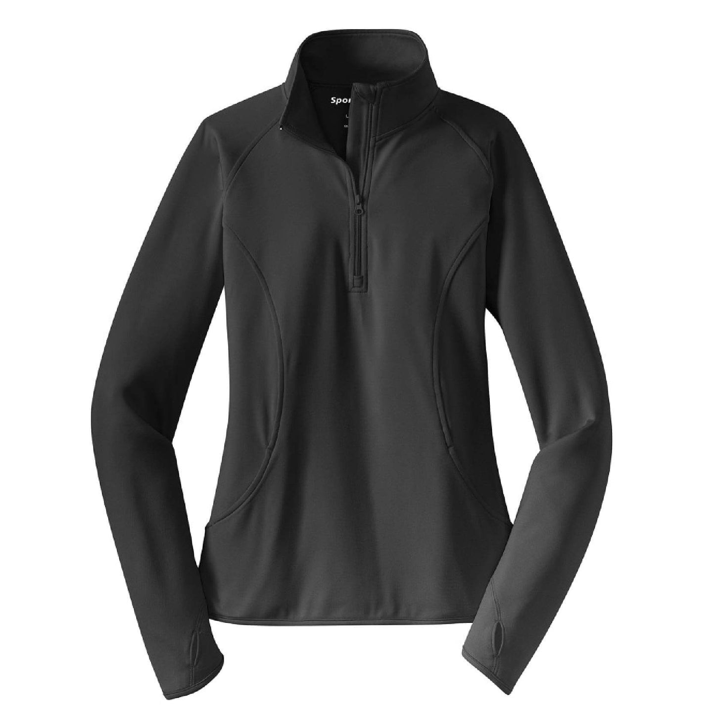 CAPLP104. Ladies Sport-Wick® Stretch 1/2-Zip Pullover