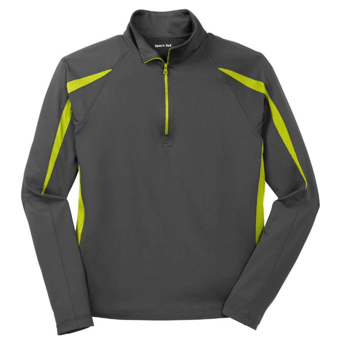 MPM106. Sport-Tek® Stretch 1/2-Zip Colorblock Pullover