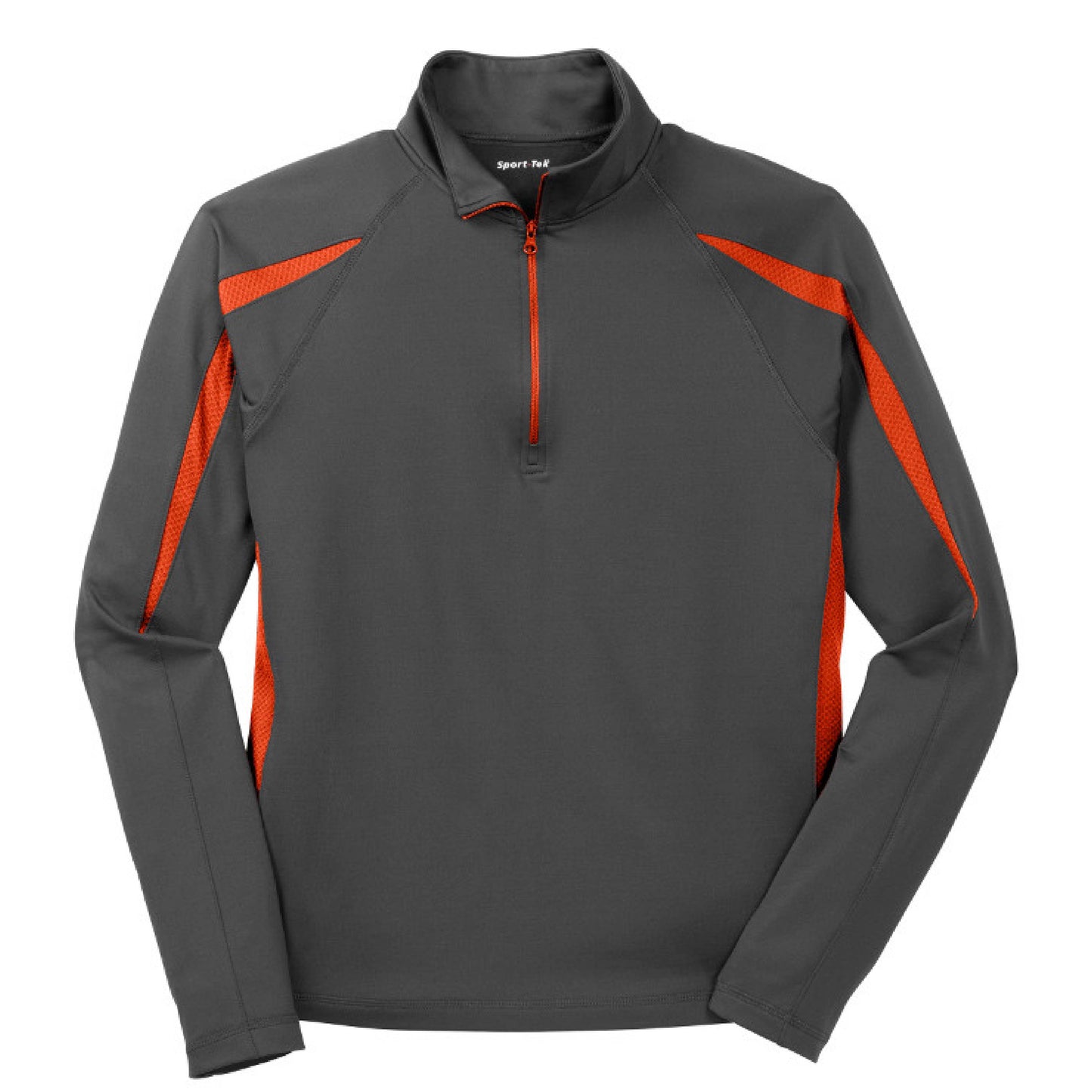 MPM106. Sport-Tek® Stretch 1/2-Zip Colorblock Pullover