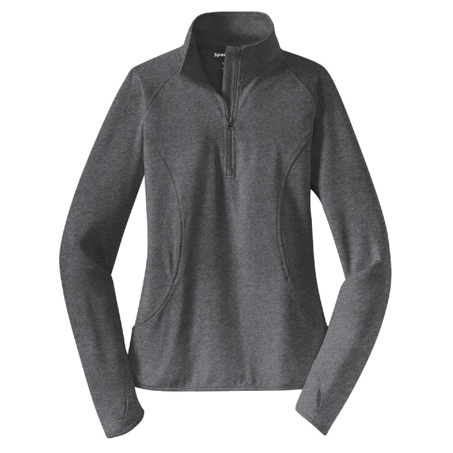 CAPLP104. Ladies Sport-Wick® Stretch 1/2-Zip Pullover