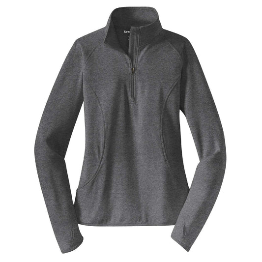 CAPLP104. Ladies Sport-Wick® Stretch 1/2-Zip Pullover