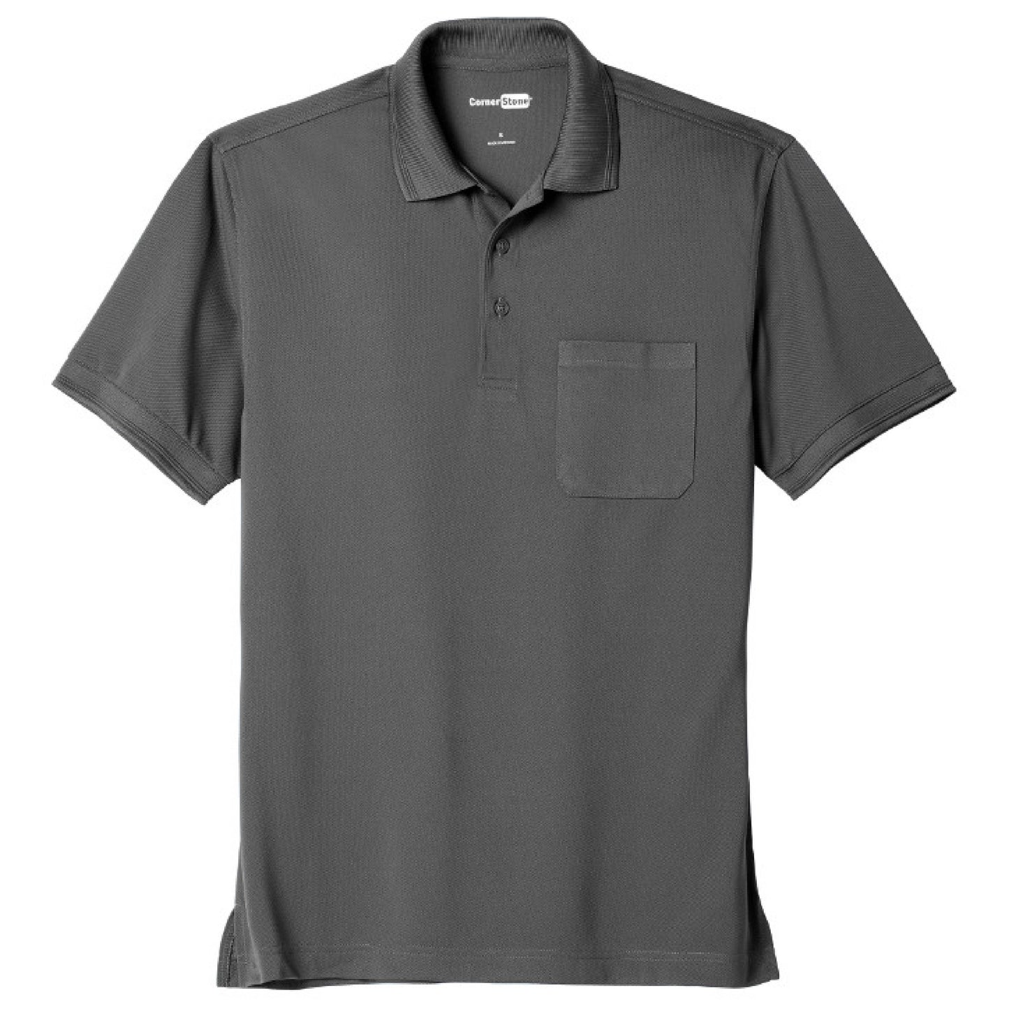 MPM102. CornerStone ® Industrial Snag-Proof Pique Pocket Polo