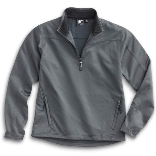 RDOT238. White Bear 1/4-Zip Performance Pullover
