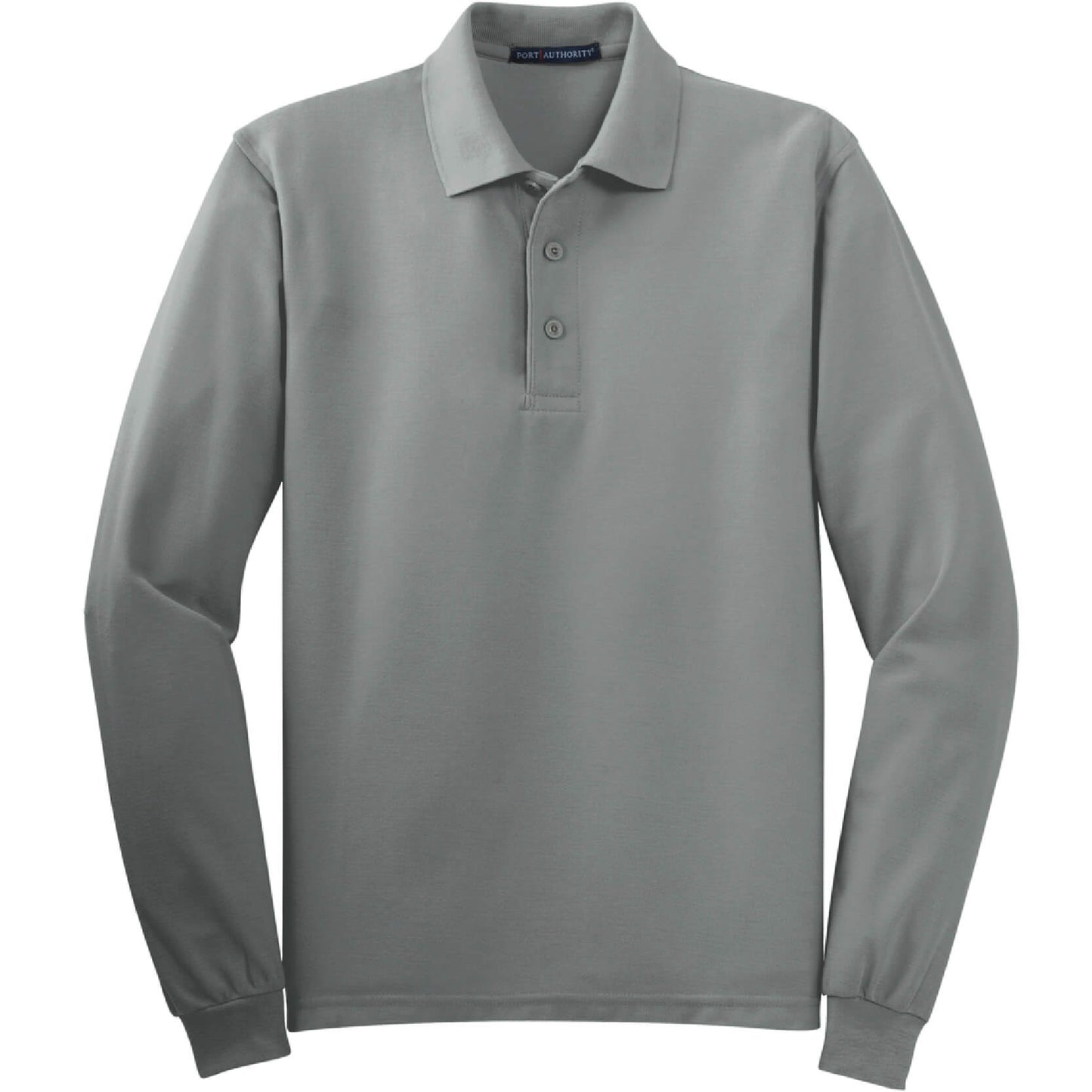 GC131. Men's Port Authority® Silk Touch™ Long Sleeve Polo