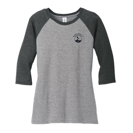IBI117. District ® Women’s Perfect Tri ® 3/4-Sleeve Raglan