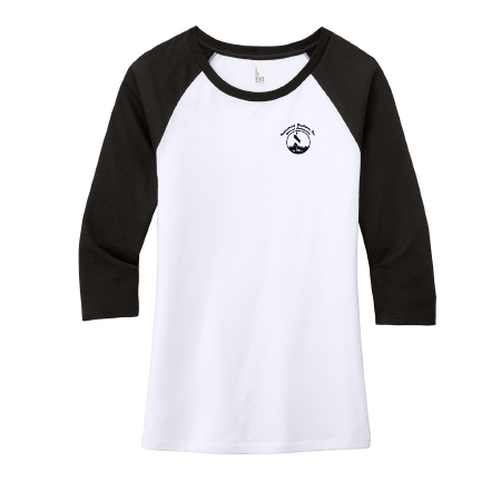 IBI117. District ® Women’s Perfect Tri ® 3/4-Sleeve Raglan