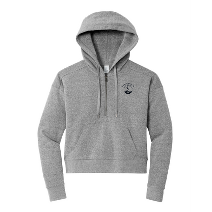 IBI115. District® Women’s Perfect Tri® Fleece 1/2-Zip Pullover