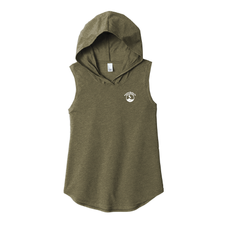 IBI116. District ® Women’s Perfect Tri ® Sleeveless Hoodie