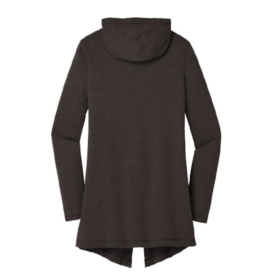 WYS102. District® Women's Perfect Tri® Hooded Cardigan