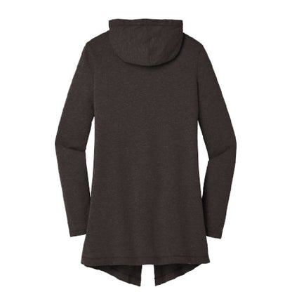 WYS102. District® Women's Perfect Tri® Hooded Cardigan