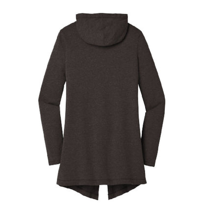 TRCN102. District® Women's Perfect Tri® Hooded Cardigan