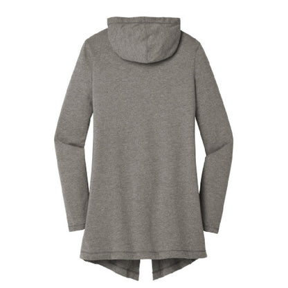 WYS102. District® Women's Perfect Tri® Hooded Cardigan