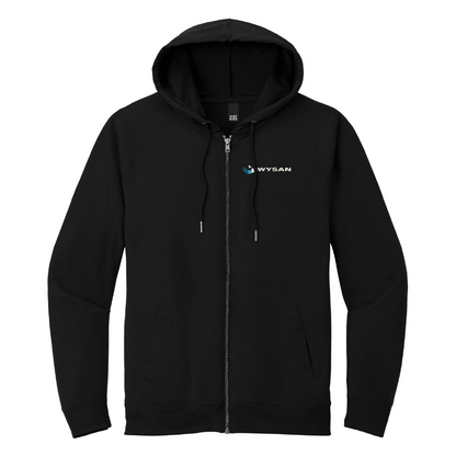 WYS230. District® Featherweight French Terry™ Full-Zip Hoodie