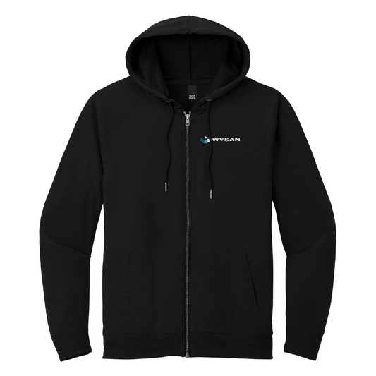 WYS230. District® Featherweight French Terry™ Full-Zip Hoodie