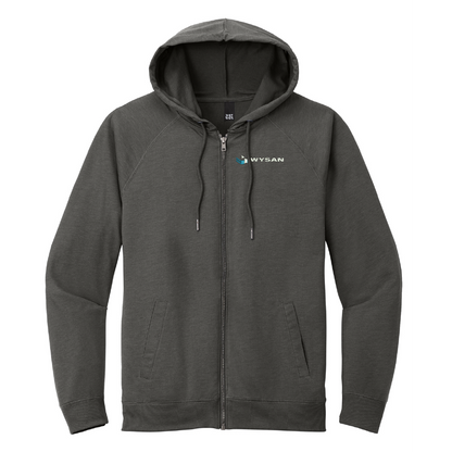 WYS230. District® Featherweight French Terry™ Full-Zip Hoodie