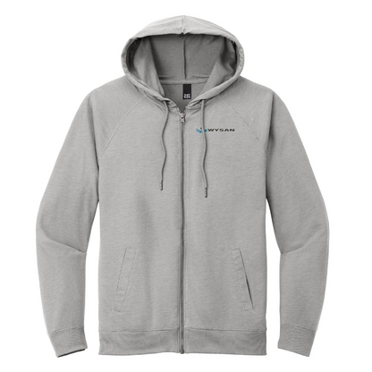 WYS230. District® Featherweight French Terry™ Full-Zip Hoodie