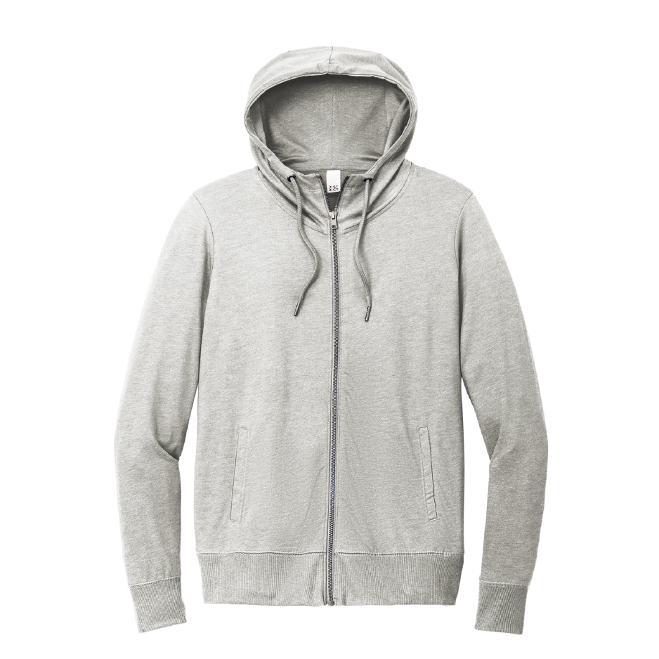 WYS121. District Women's Feathweight Full-Zip Hoodie