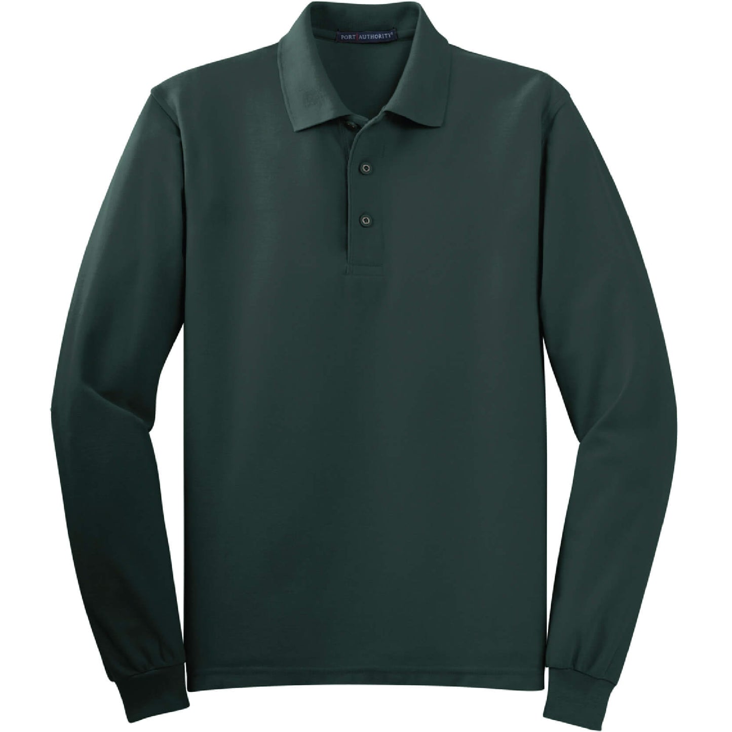GC131. Men's Port Authority® Silk Touch™ Long Sleeve Polo