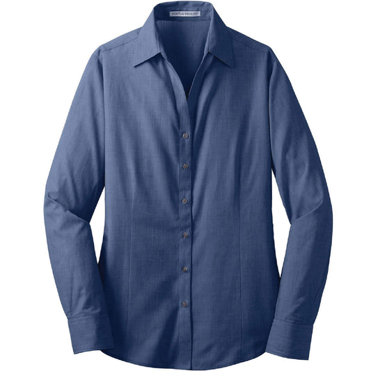 GC206. Women's Port Authority® Crosshatch Easy Care Shirt