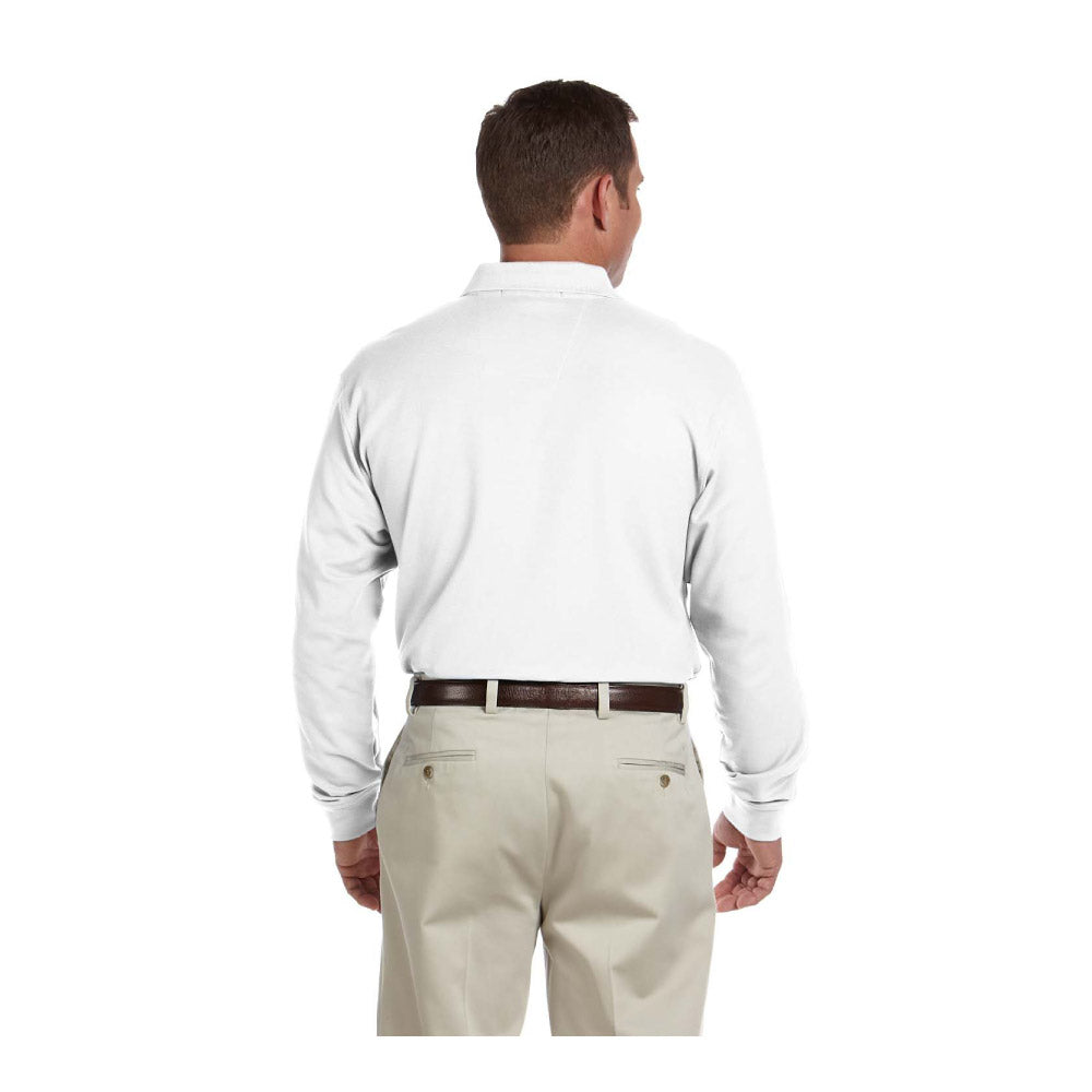 UNDFMS. Devon & Jones Pima Piqué Long Sleeve Polo