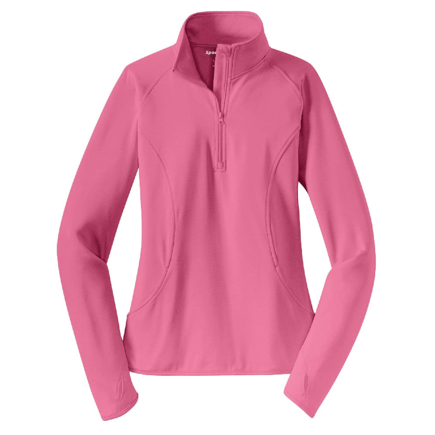 CAPLP104. Ladies Sport-Wick® Stretch 1/2-Zip Pullover