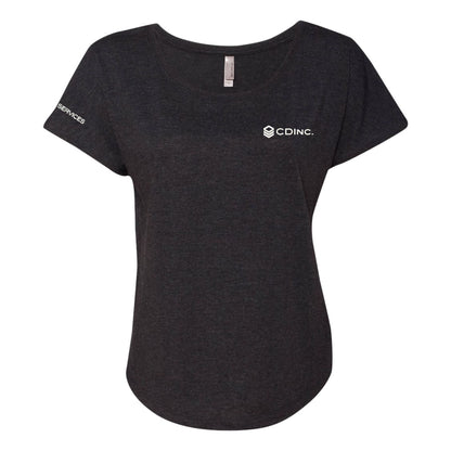 EAPC100. Next Level Women’s Triblend Short Sleeve Dolman
