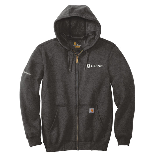 EAPC223. Carhartt® Midweight Hooded Zip-Front Sweatshirt