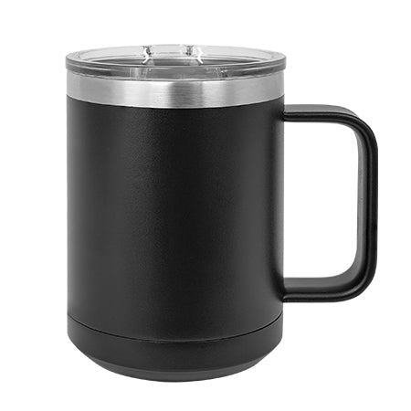 EAPC505. Polar Camel 15 oz. Vacuum Insulated Mug with Slider Lid