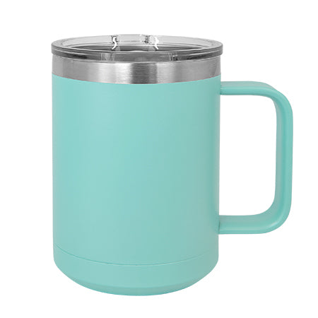 EAPC505. Polar Camel 15 oz. Vacuum Insulated Mug with Slider Lid