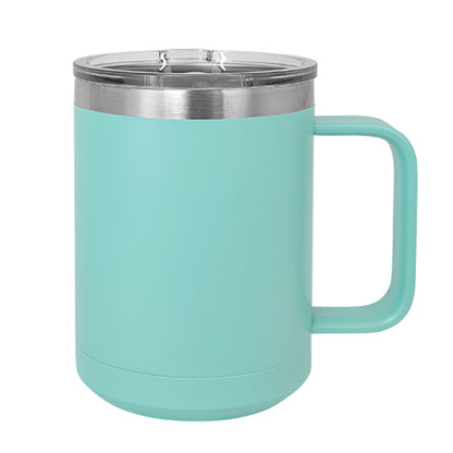 EAPC505. Polar Camel 15 oz. Vacuum Insulated Mug with Slider Lid