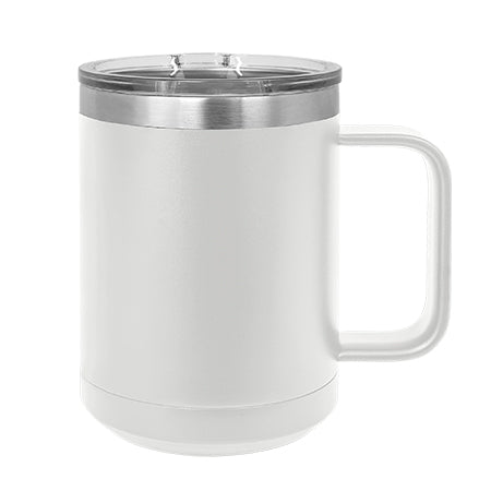 EAPC505. Polar Camel 15 oz. Vacuum Insulated Mug with Slider Lid