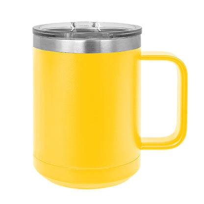 EAPC505. Polar Camel 15 oz. Vacuum Insulated Mug with Slider Lid